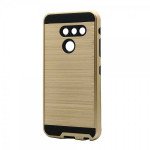 Wholesale LG G8 ThinQ Armor Hybrid Case (Gold)